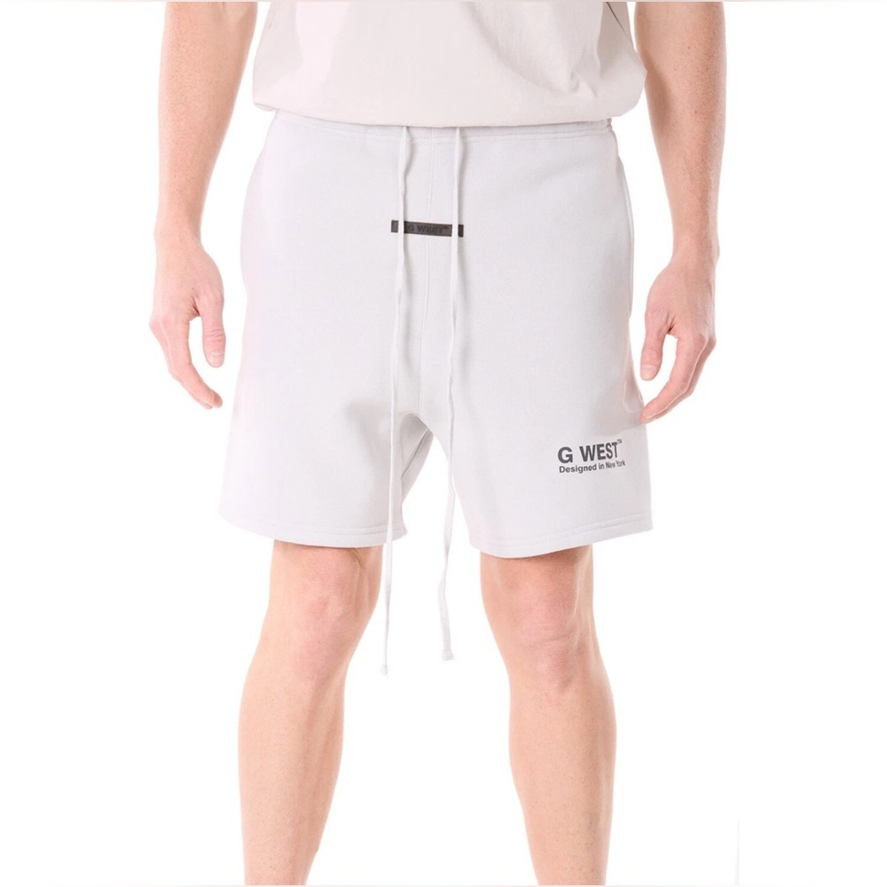 G WEST Athletic Shorts with Elastic Waistband
